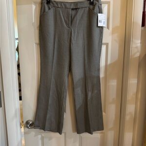 Liz Claiborne Black and White Checkered Trousers